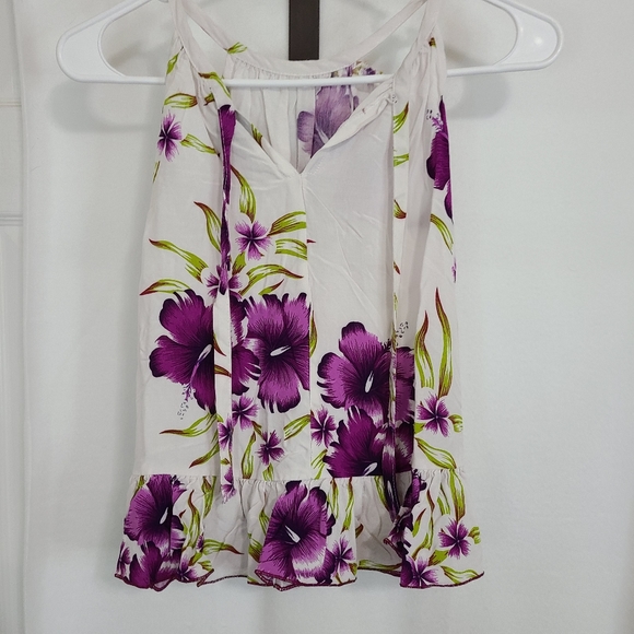 Aloha Fashion Woman's Summer Tanktop, Size: Small Color: White - Picture 13 of 16